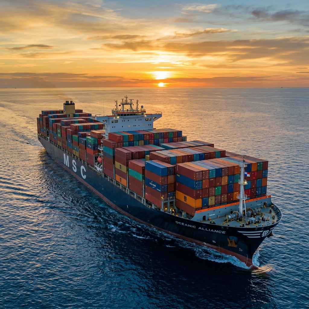 Zeevracht import activiteiten